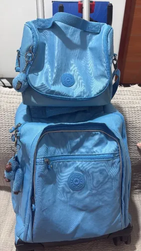 Kit mochila kipling nova 