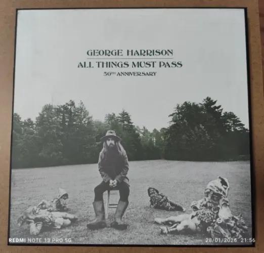 BOX LPs George Harrison All Things Must Pass - 5 LPs 180 gr - 50th Deluxe - Importado