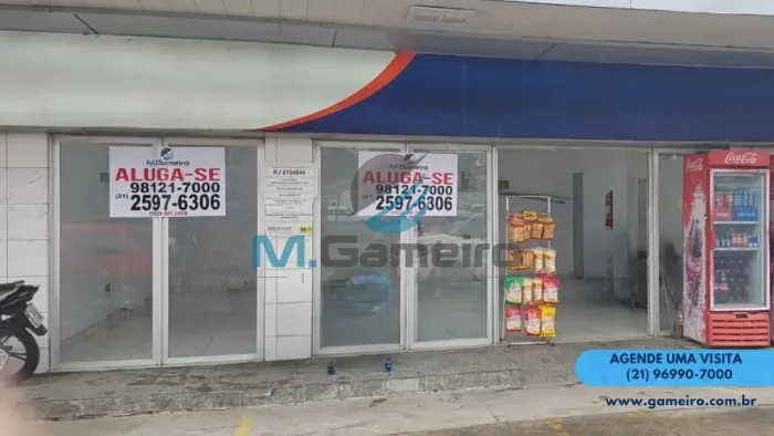 Aluga-se loja de aproximadamente 70m² no Posto Universidade em Realengo - RJ