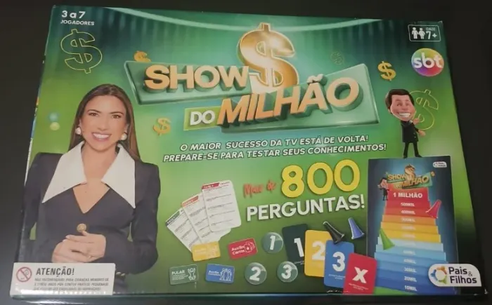 Vendo jogo de perguntas SWOW DO MILHÃO, com 800perguntas