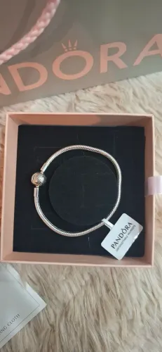 pulseira pandora prata nova