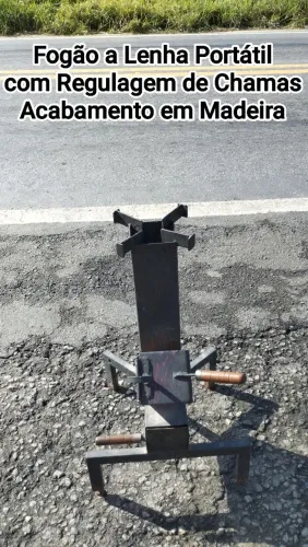 Fogão a Lenha Portátil
