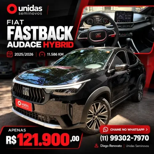 Fiat Fastback Audace 200 TB AUT (hibrído) 2026