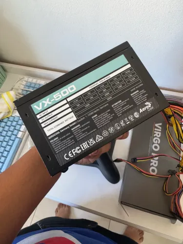 Fonte atx 500w nova mais processador i5 e hd seagate 750gb