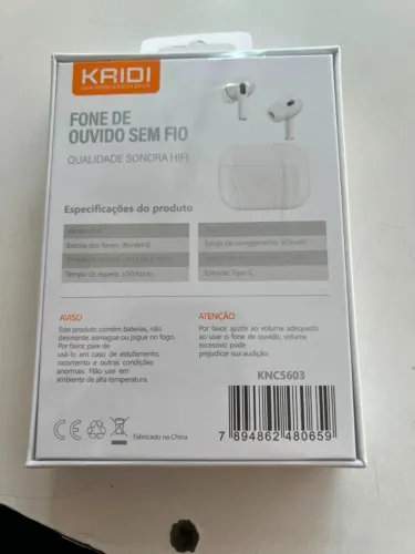 Fone sem fio Kaidi