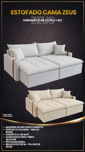 Sofá cama Zeus