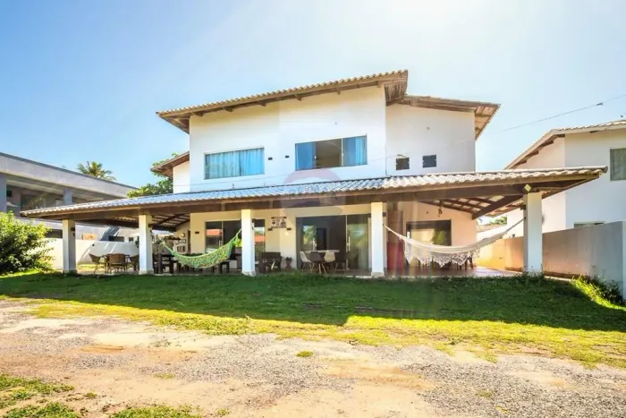 Casa 9 quartos no Condomínio Ilha do Sol, frente mar e piscina - Ilha de Itaparica BA - CS