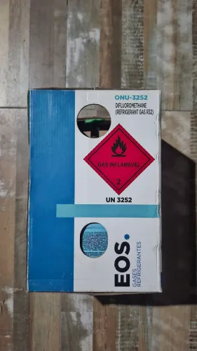 Gás Botija Fluído Refrigerante R32 Ar Condicionado 3kg