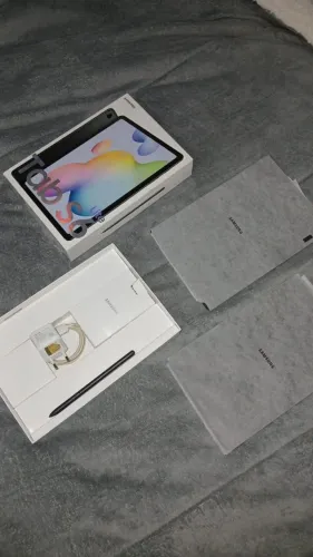 Samsung Tab S6 Lite 64GB Completo | Spen + Carregador + Capa original (Na Caixa)