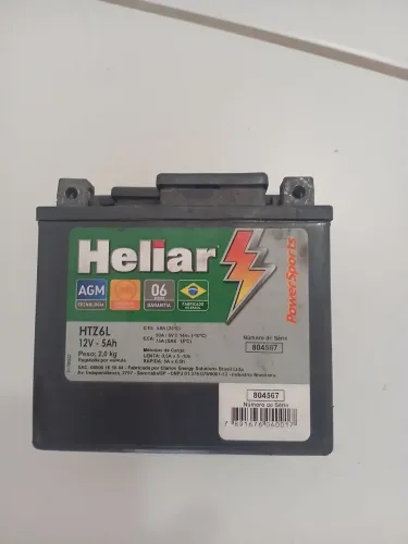 Bateria semi nova 5Ah