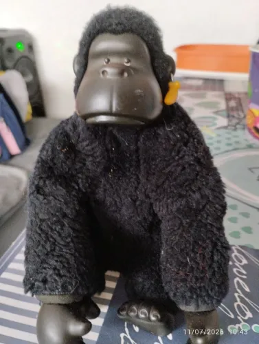 Brinquedo antigo macaco Murf original da estrela,no estado.