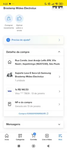 Suporte com rodas para eletrodomésticos e móveis 