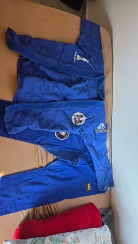 Kimono para jiu-jitsu A1 azul