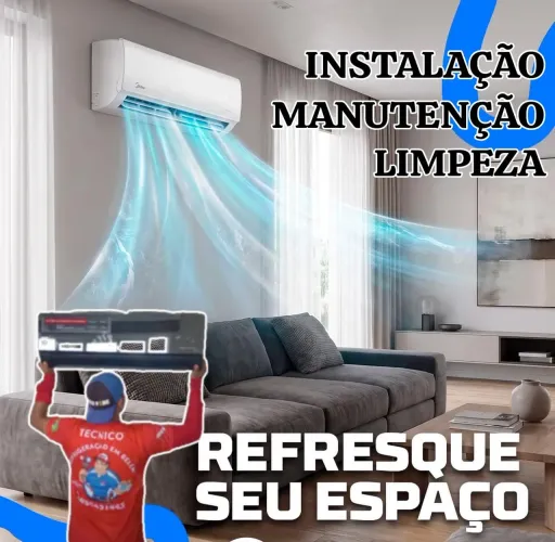 Split Ar Condicionado Vende-se Instalação Manutenção Limpeza