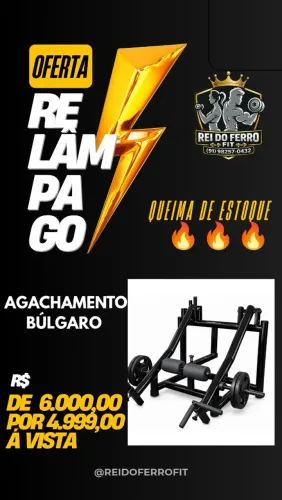 Agachamento Búlgaro 