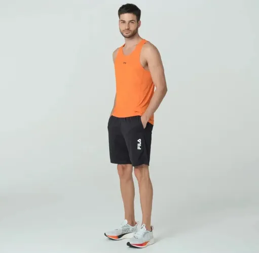 Bermuda Fila Sports 8 Polegadas Preta Tamanho M