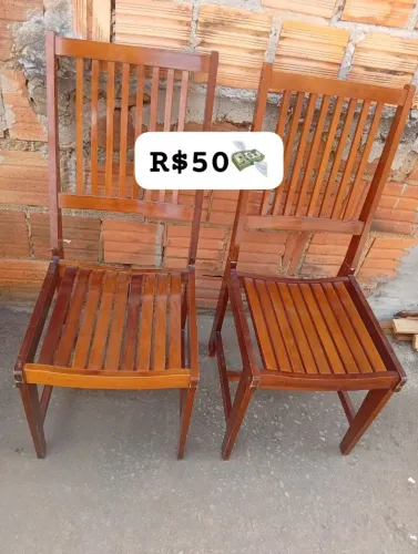 2 cadeiras por R$50 não entrego