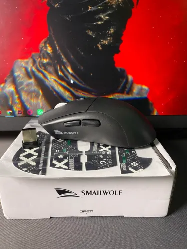 Mouse sem fio Smailwolf RS7