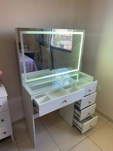 Penteadeira de led 
