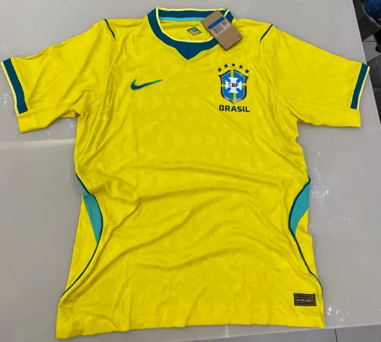 Camisa Seleção Brasileira TAM M e G Versão Jogador