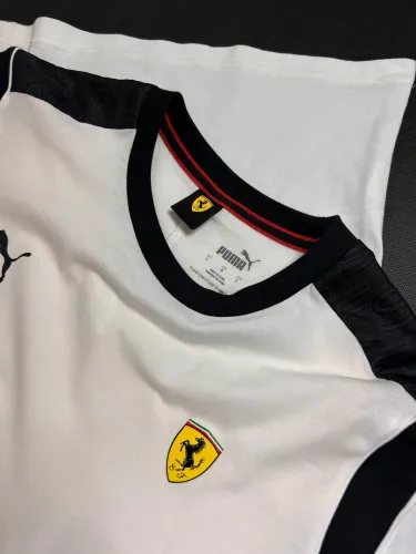 Camiseta Puma Scuderia Ferrari Race MT7 Branca