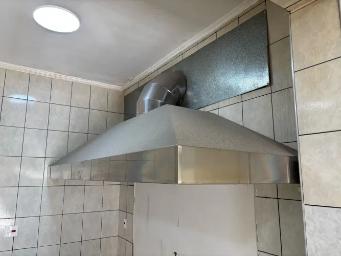 Coifa de Inox Industrial 