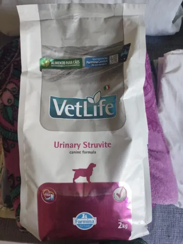 Ração VetLife Urinary Struvite para Cães 2kg - Farmina