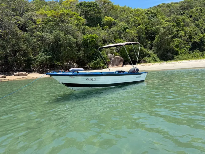 Barco Aluminio Pesca Montado