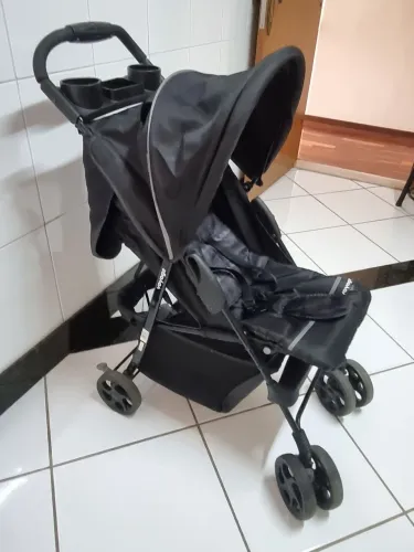 Carrinho De Passeio Para Bebê Spot (até 15kg) Preto - Voyage