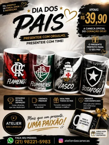Caneca time 