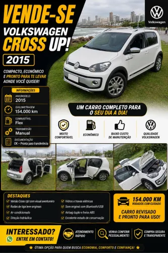 Volkswagen Up! Cross 1.0 T. Flex 12V 5P 2015