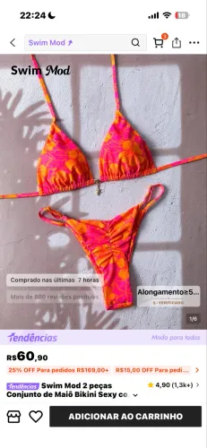 Biquíni novo 