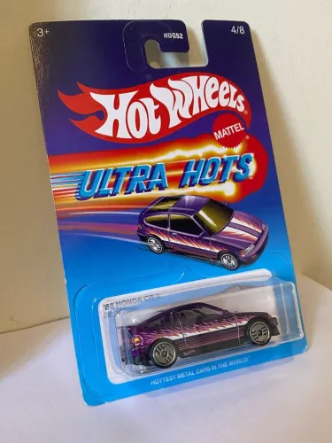 Carrinho Hotwheels 88 Honda CR-X Ultra Hots Novo 1:64 Hot Wheels