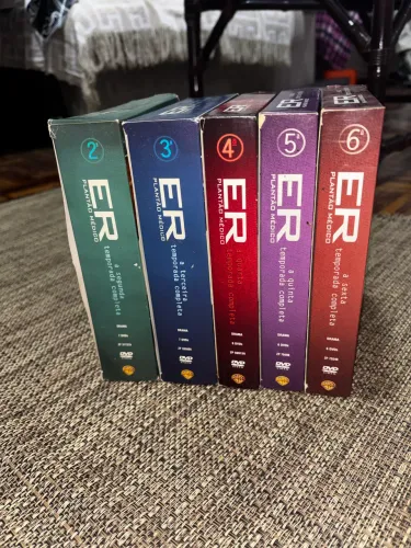 DVD das temporadas 2 a 6 de ER: Plantão Médico