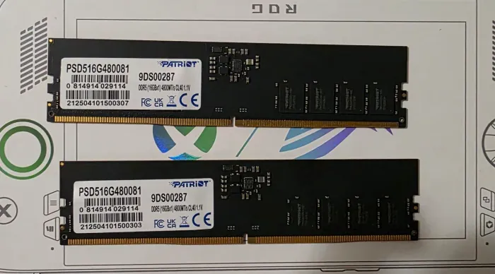 Memoria ram ddr5 32gb Patriot.