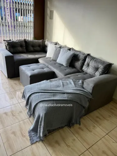Sofá Três Peças NOVO!!!
