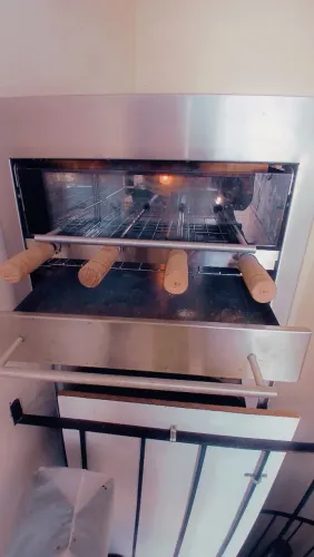Forno assador 4 Espetos