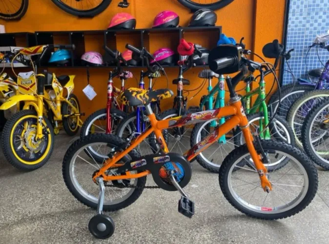 Bicicleta infantil para crianças