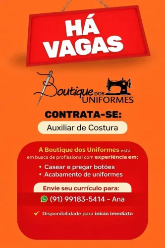 Auxiliar de costura