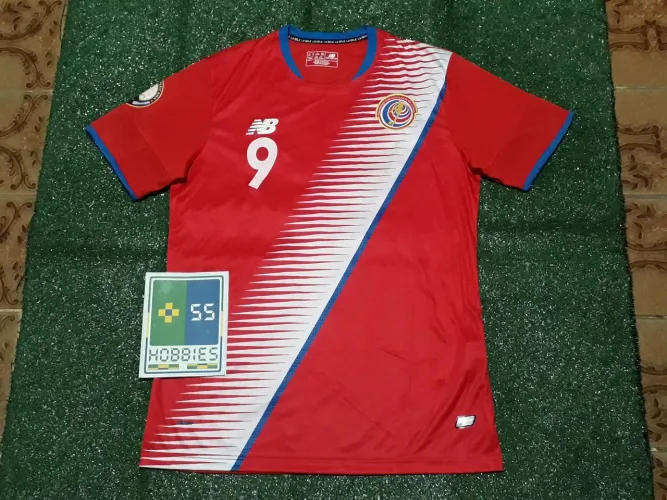 Camisa Seleção Costa Rica 2017 Home #9 "Copa Centroamericana 2017" Importada