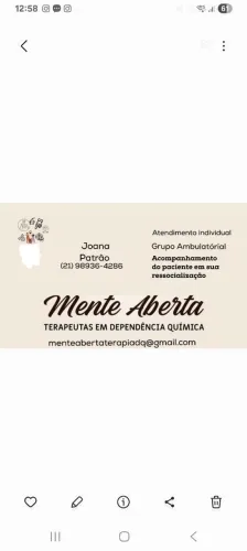 Terapeuta e psicanalista atendendimto na saúde mental