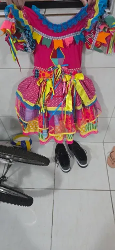 Vestido de São João 8 anos