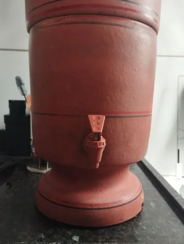 Filtro de barro usado