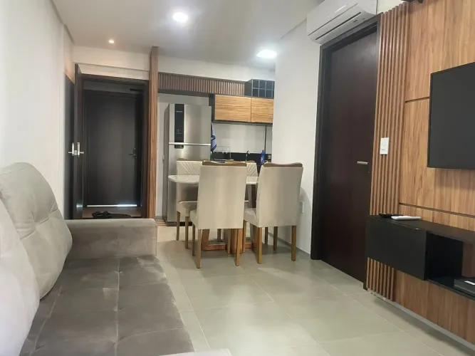 ALUGO - LIV RESIDENCE - QUARTO E SALA - MOBILIADO - PONTA VERDE