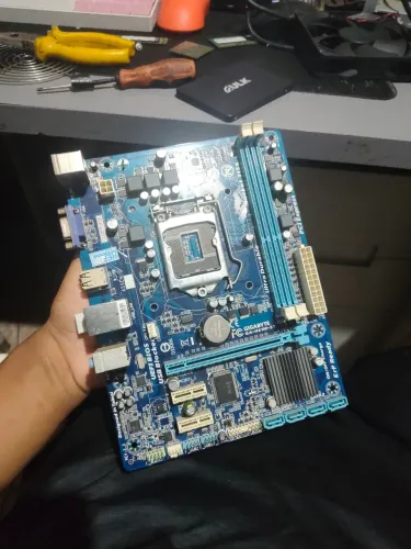 1155 placa mãe novo