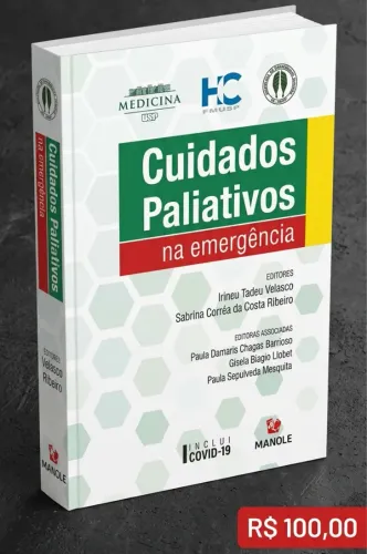 Livro Seminovo - Cuidados Paliativos na Emergência - Editora Manole - R$100,00