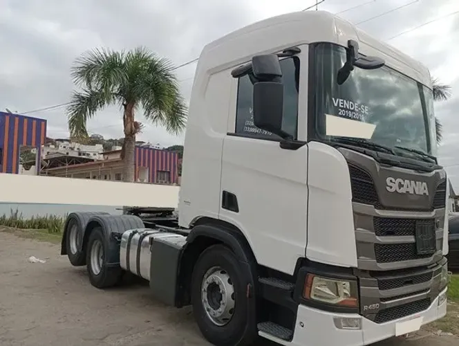 Scania R 450 6x2 ano 2019 completo