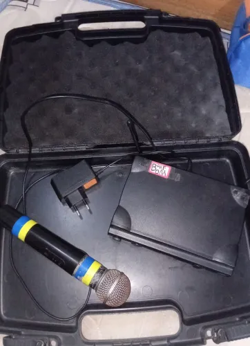 Sistema de microfone Sem Fio 