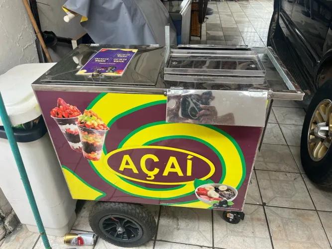 Carrinho de açaí