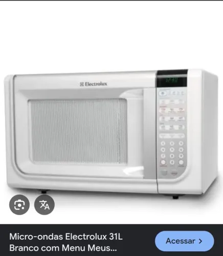 Microondas Eletrolux 31 Litros